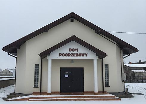 dom pogrzebowy na ulicy zarynek